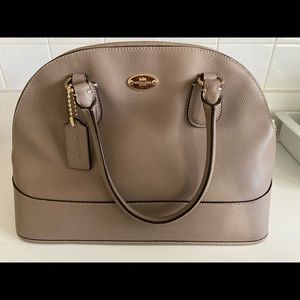 Coach Taupe Purse